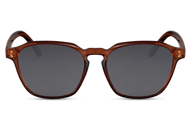 Heart-shaped sunglasses with pink lenses